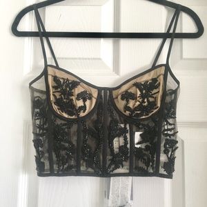 Alexander McQueen corset size 38 NWT